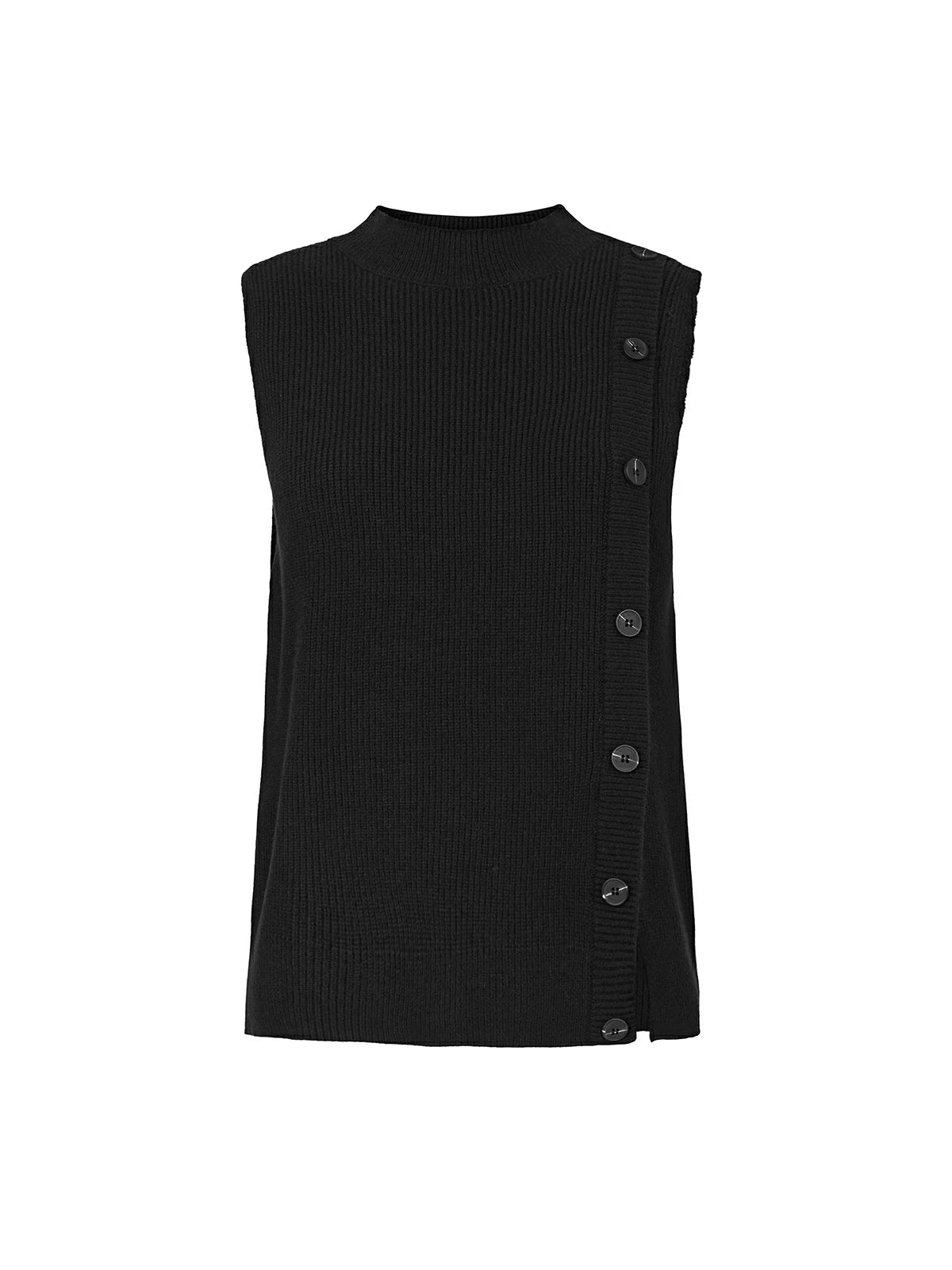 Casual chic women&#39;s vest as a fashionable accessory