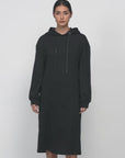 City Chic: Transition seamlessly from leisurely strolls to city exploration with this chic hooded dress.