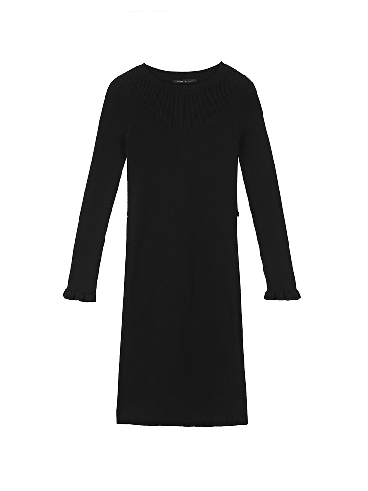 S.DEER  Two-piece Knitted Long-sleeve Dress - S·DEER