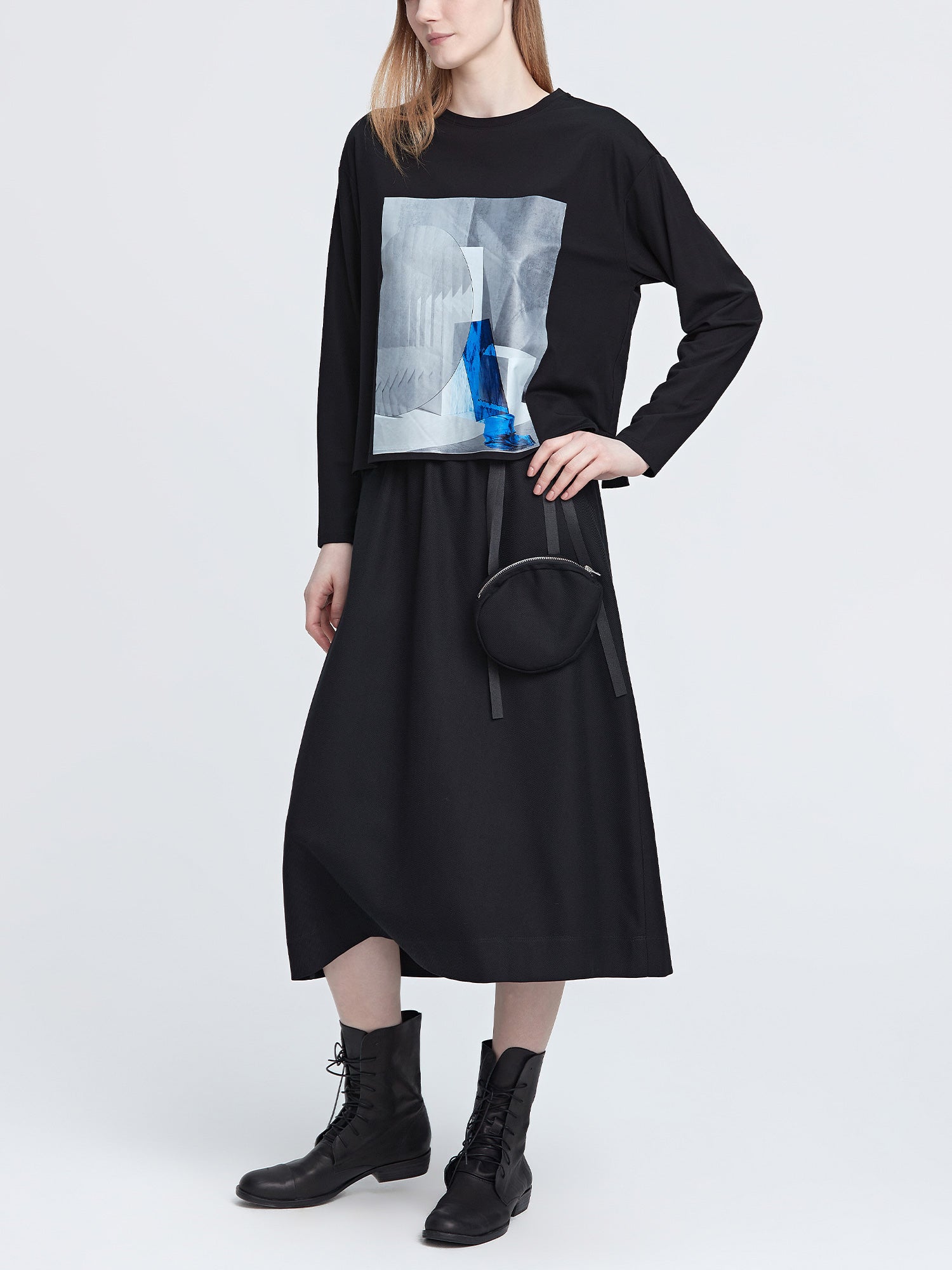 Irregular Long Skirt - S·DEER