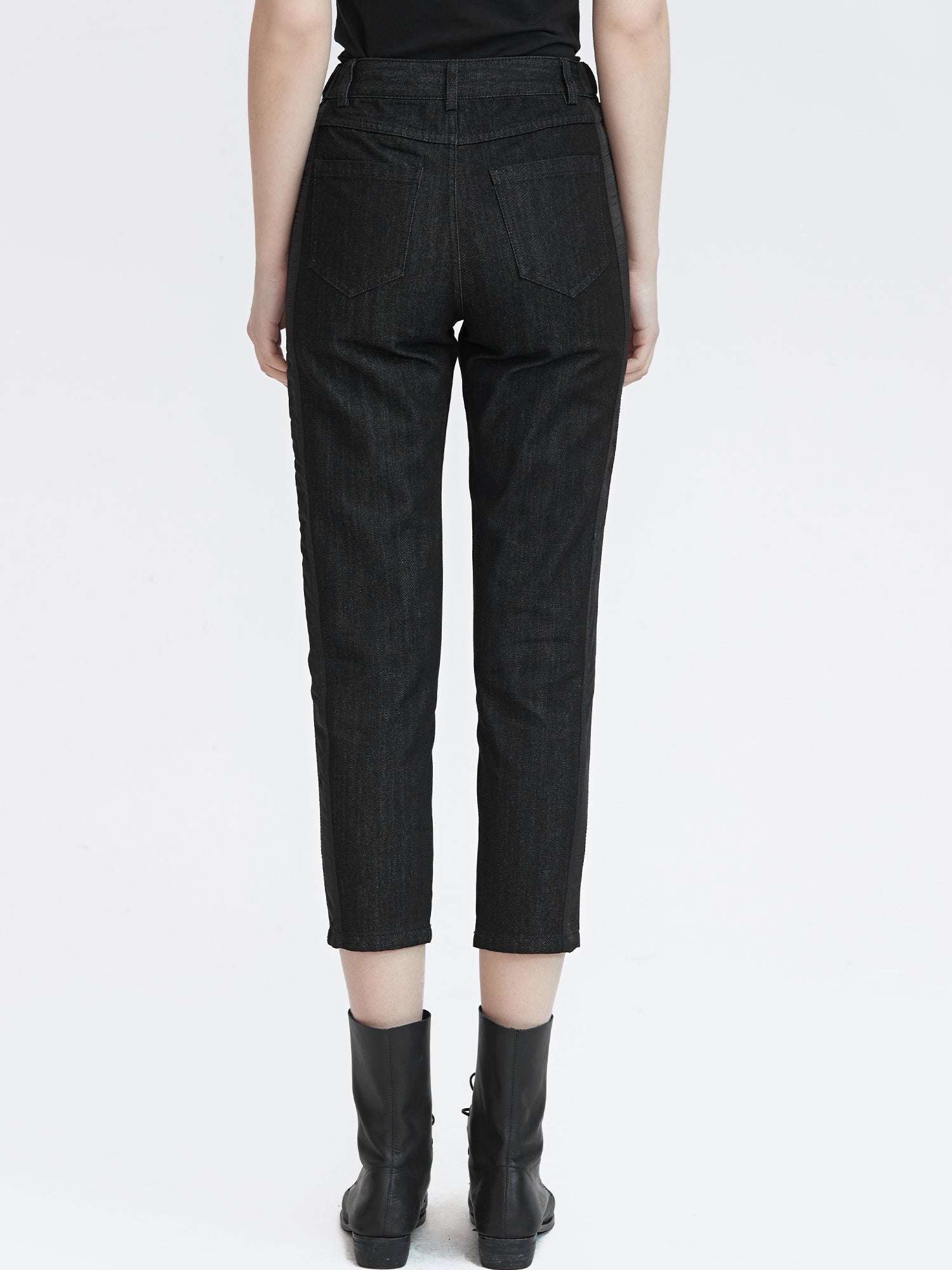 Denim Cropped Pants - S·DEER