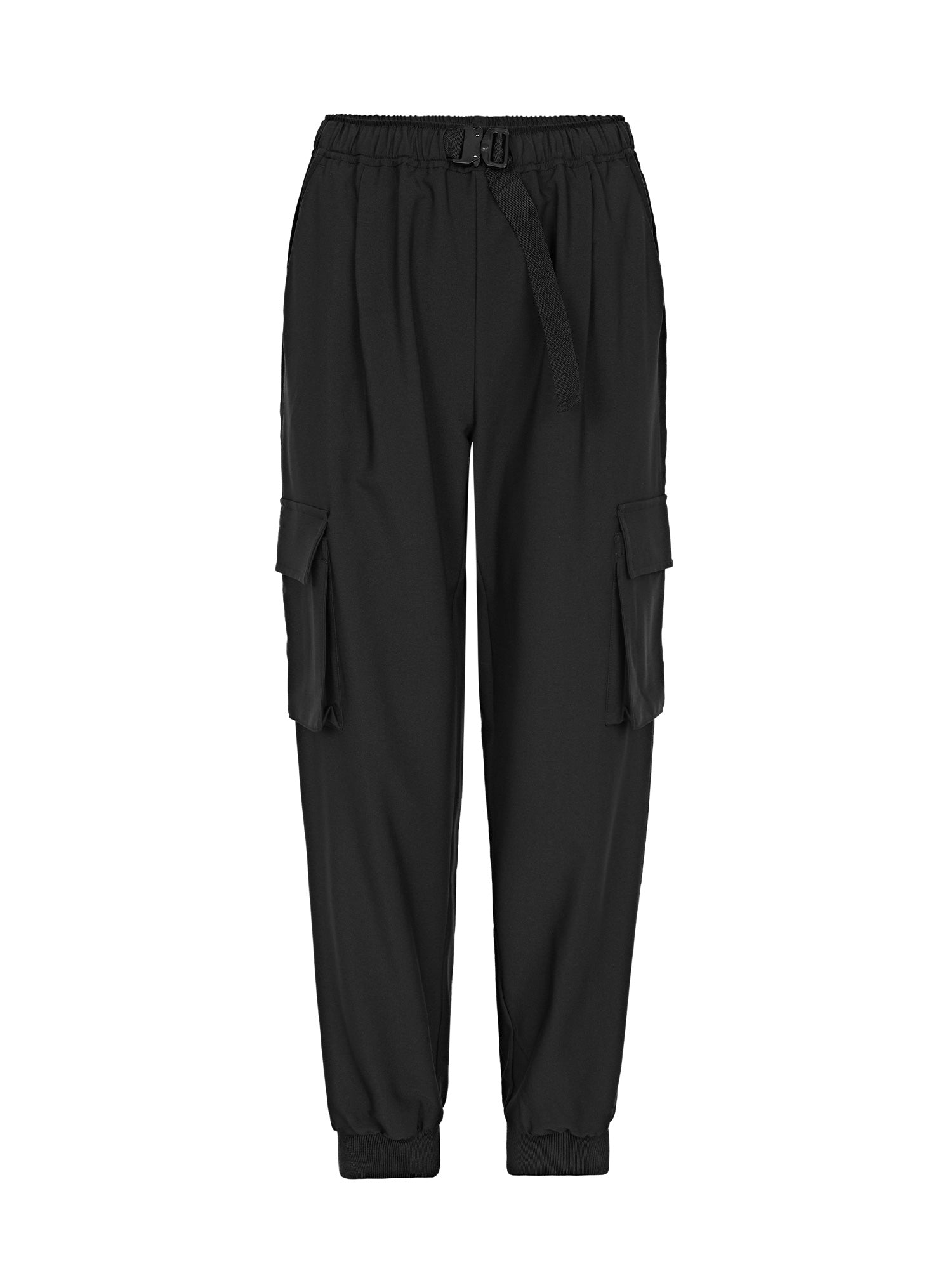 Black Cargo Trousers - S·DEER