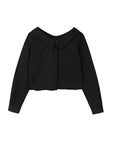 Dropped Sleeve Cropped Shirt - S·DEER