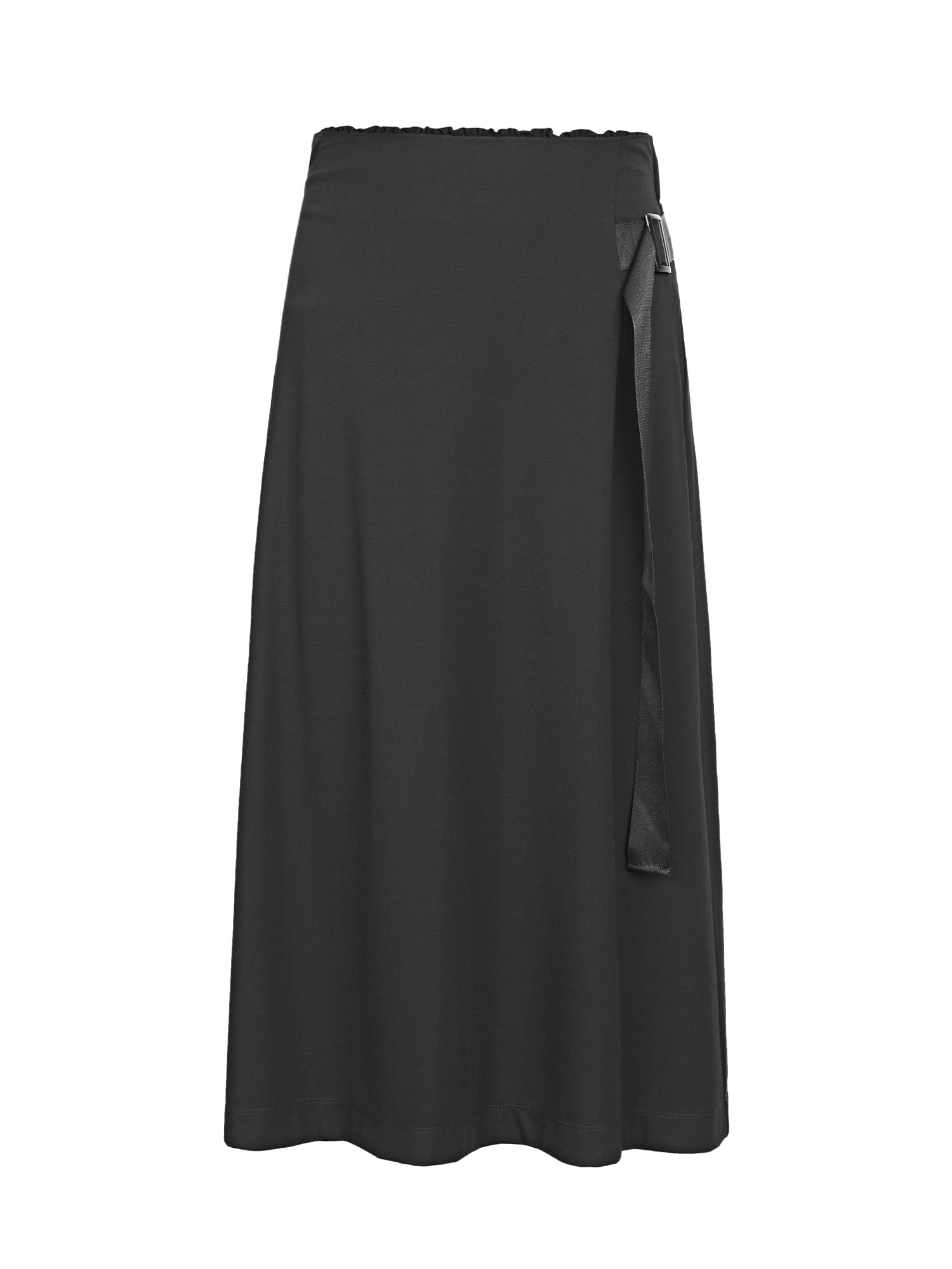 Elastic Black  Long Dress - S·DEER