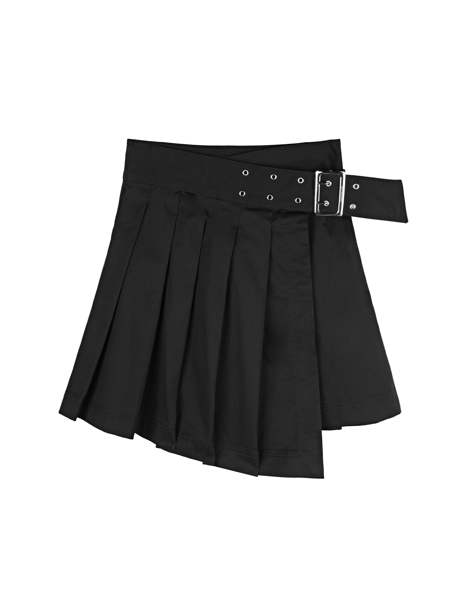 Women&#39;s Casual High Waist A Line Pleated Mini Skirt - S·DEER