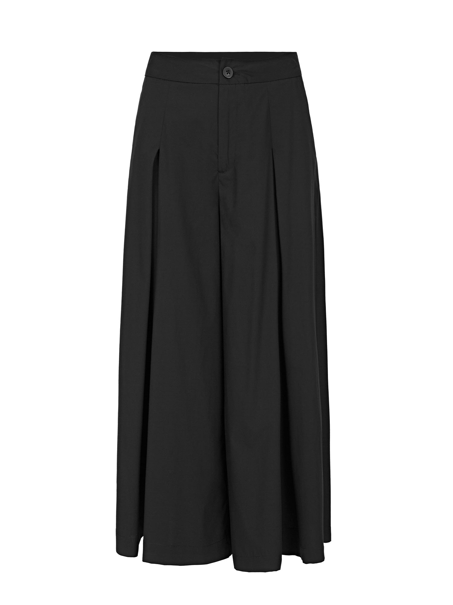 Black Wide Leg Pants - S·DEER