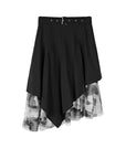 A-Line Pleated Midi Skirts for Women - S·DEER