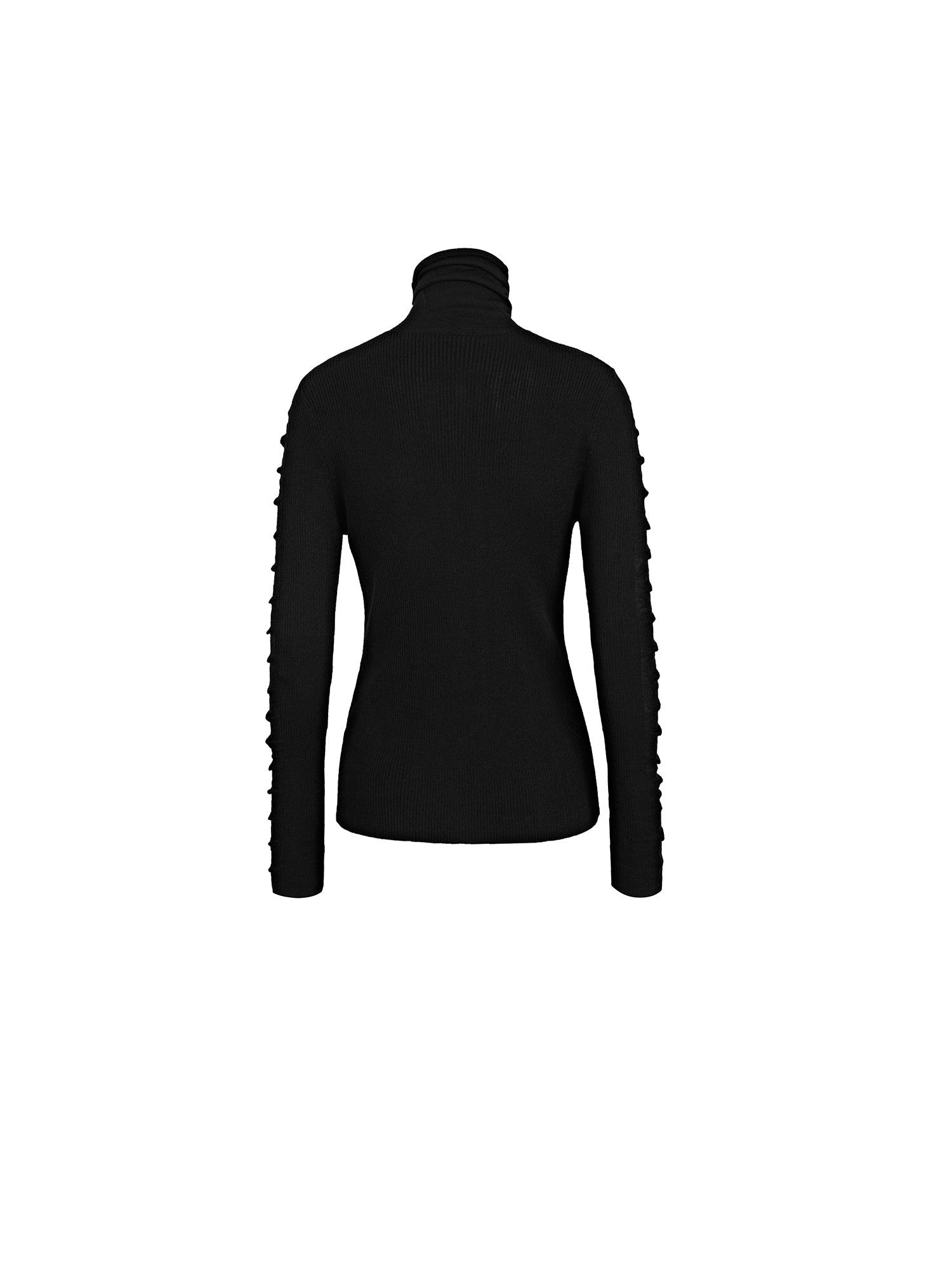 Simple High-Neck Slim-Fit Basic Bottoming Knitted Sweater