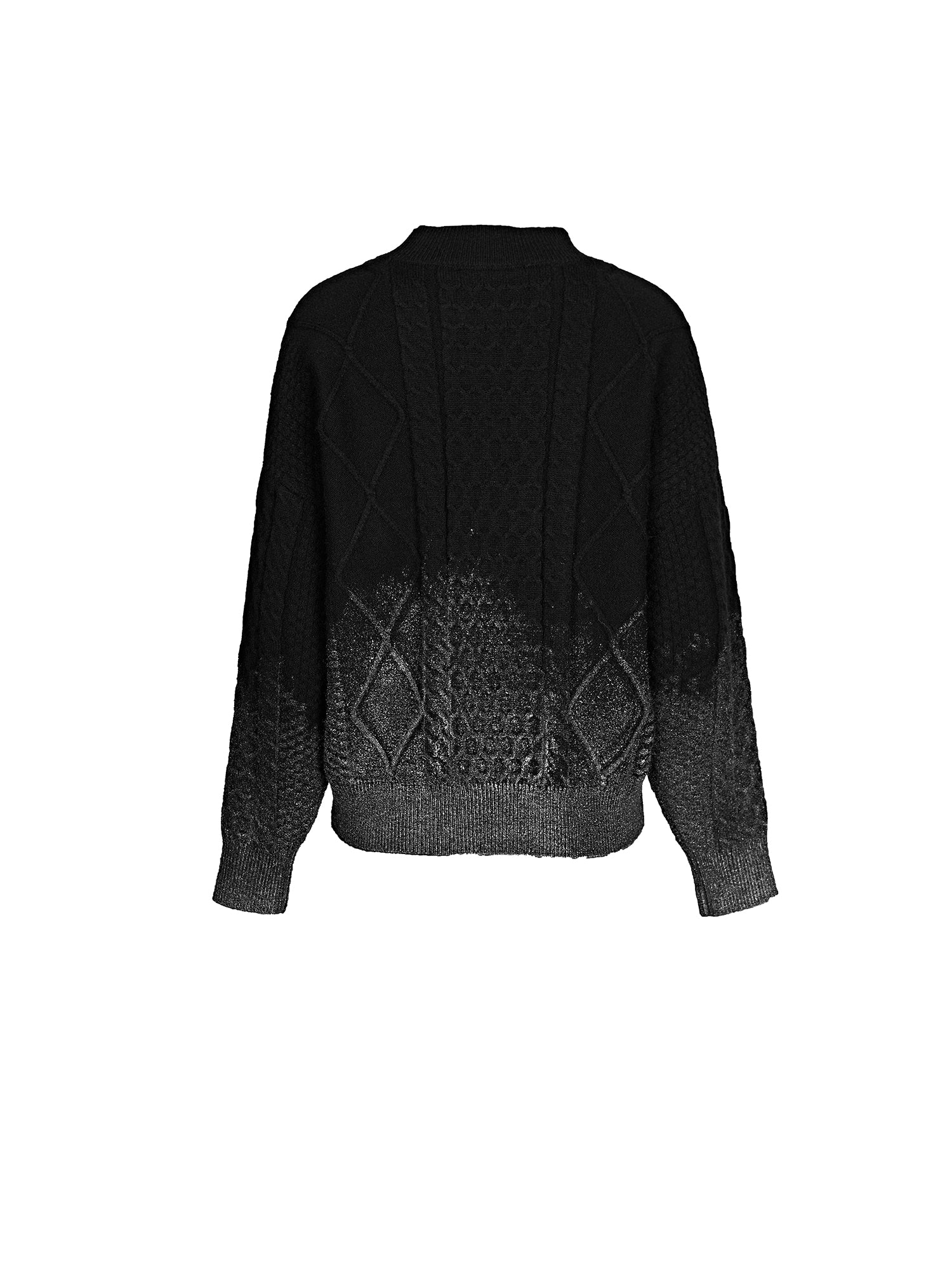 Crochet Dolman Sleeve Loose Sweater